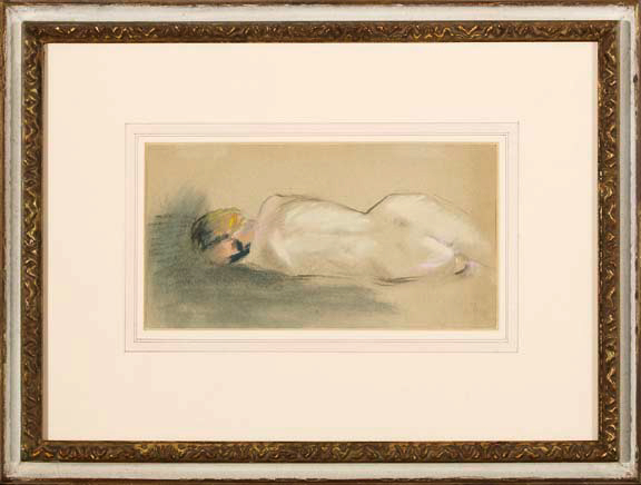 Appraisal: Margery Austen Ryerson American New Jersey - Reclining Nude pastel