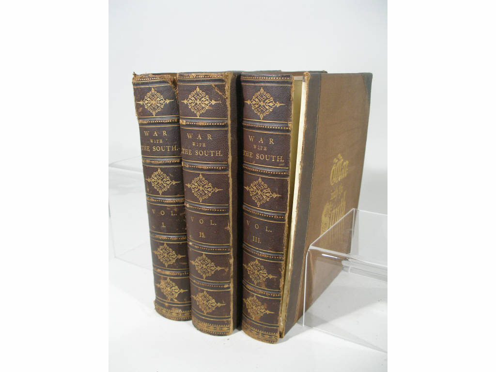 Appraisal: Antique Civil War Book Set War With The South by