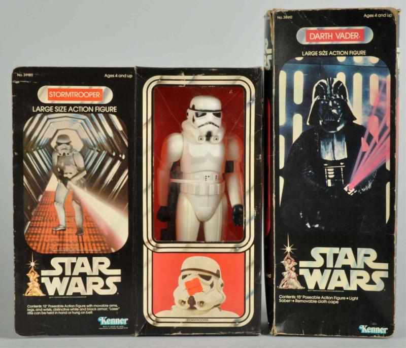 Appraisal: Lot of Star Wars -Inch Figures Description Includes Darth Vader