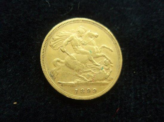 Appraisal: A Victoria half sovereign