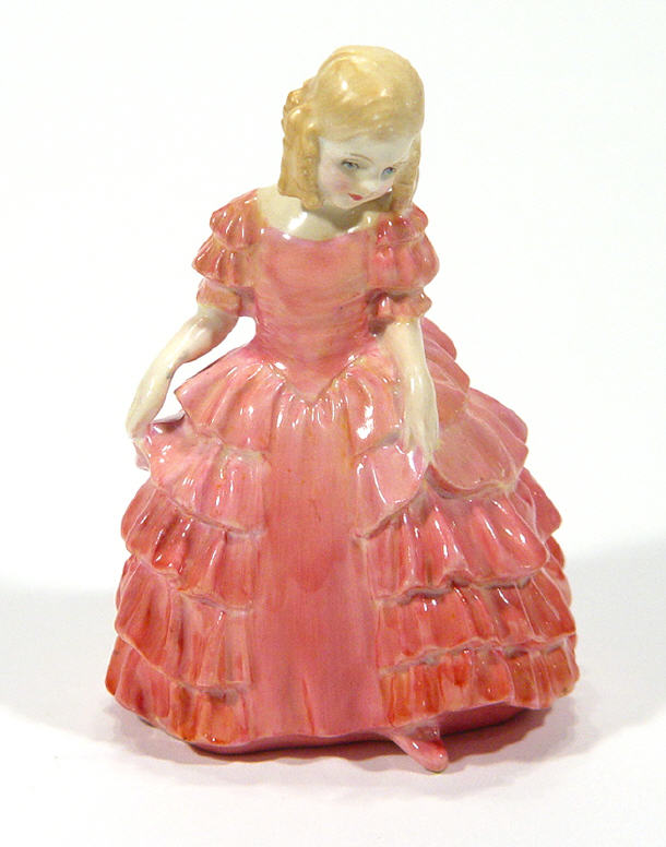 Appraisal: Hand painted Royal Doulton figurine 'Rose' HN printed and painted