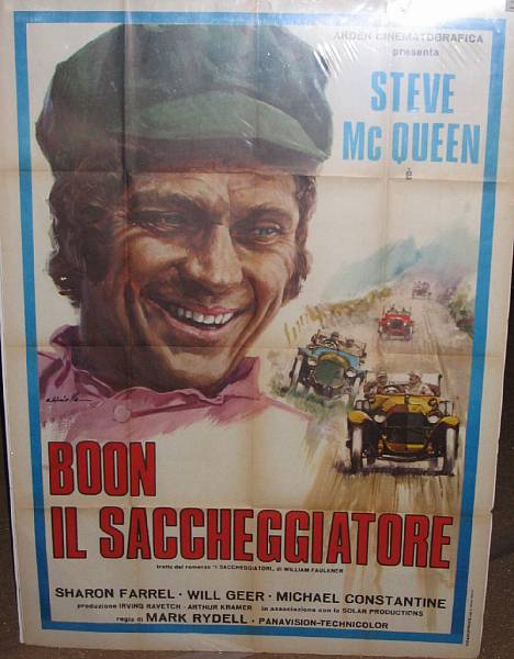 Appraisal: A 'Boon il Saccheggiatore' movie poster Italian for the film