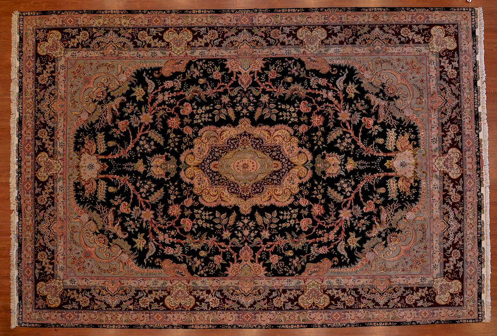 Appraisal: Fine Sino Tabriz Carpet approx x China circa Condition On