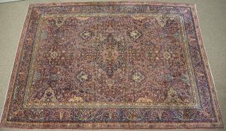 Appraisal: Kazvin Oriental carpet ' x ' Kazvin Oriental carpet '