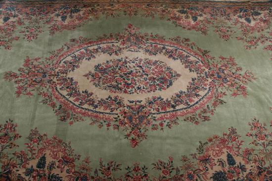 Appraisal: KERMAN RUG - ft in x ft in Wear in