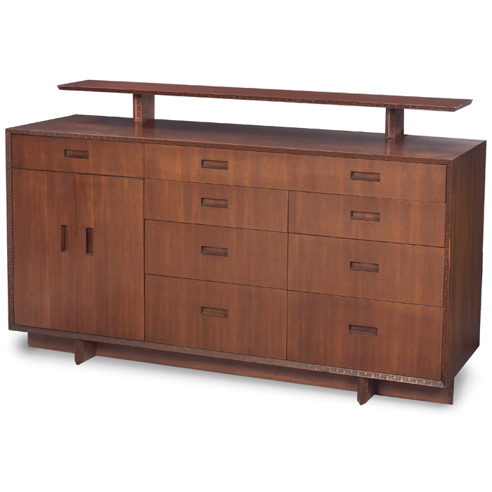 Appraisal: Frank Lloyd Wright sideboard manufactured by Heritage Henredon a series