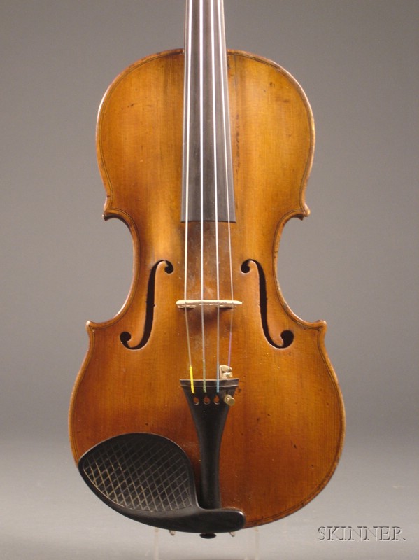 Appraisal: German Violin Pfretzschner Workshop c labeled JOHANN GOTTLOB PFRETZSCHNER PROPE