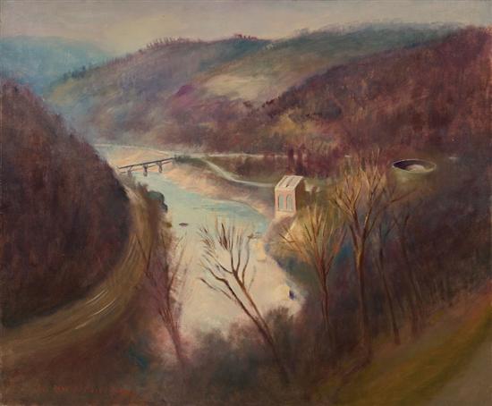 Appraisal: GUY PENE DU BOIS American - Glen Ferris West Virginia