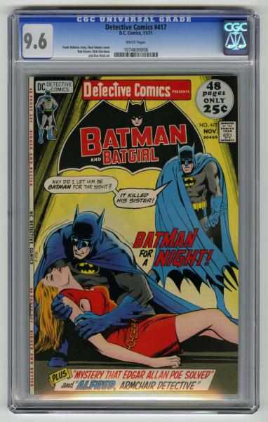 Appraisal: Detective Comics CGC D C Comics Click for full description