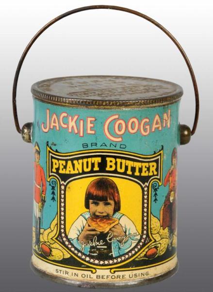 Appraisal: Jackie Coogan Peanut Butter Pail Description Manufactured by the Kelly