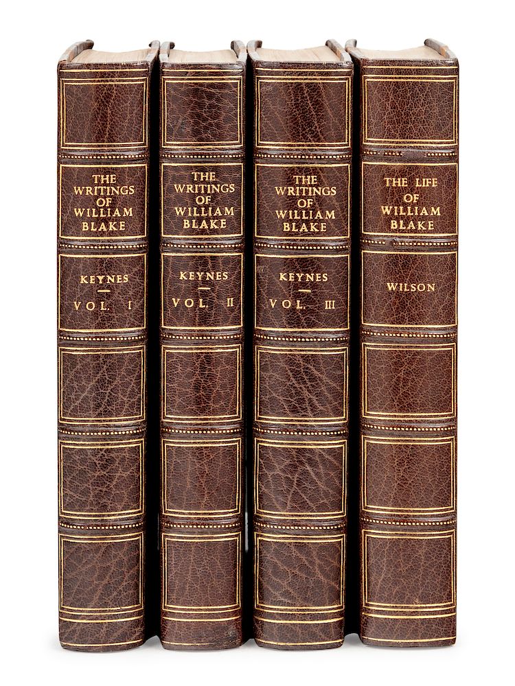 Appraisal: BLAKE William The Writings of William Blake Geoffrey Keynes editor