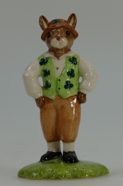 Appraisal: Royal Doulton Bunnykins Figure Irishman DB limited edition for UKI