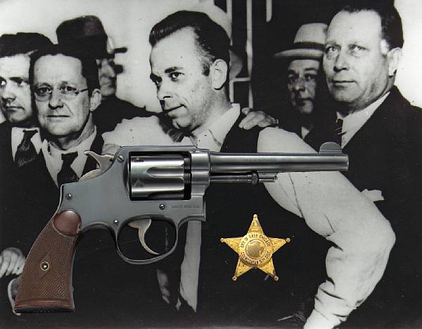 Appraisal: An historic Smith amp Wesson revolver used at the killing