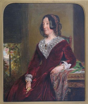 Appraisal: English School late th Century Portrait of a lady Three