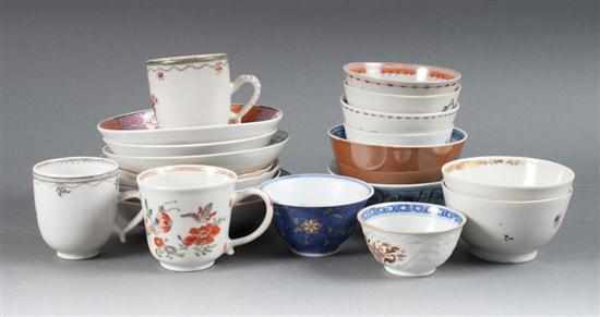 Appraisal: assorted Chinese Export Famille Rose Imari and blue and white