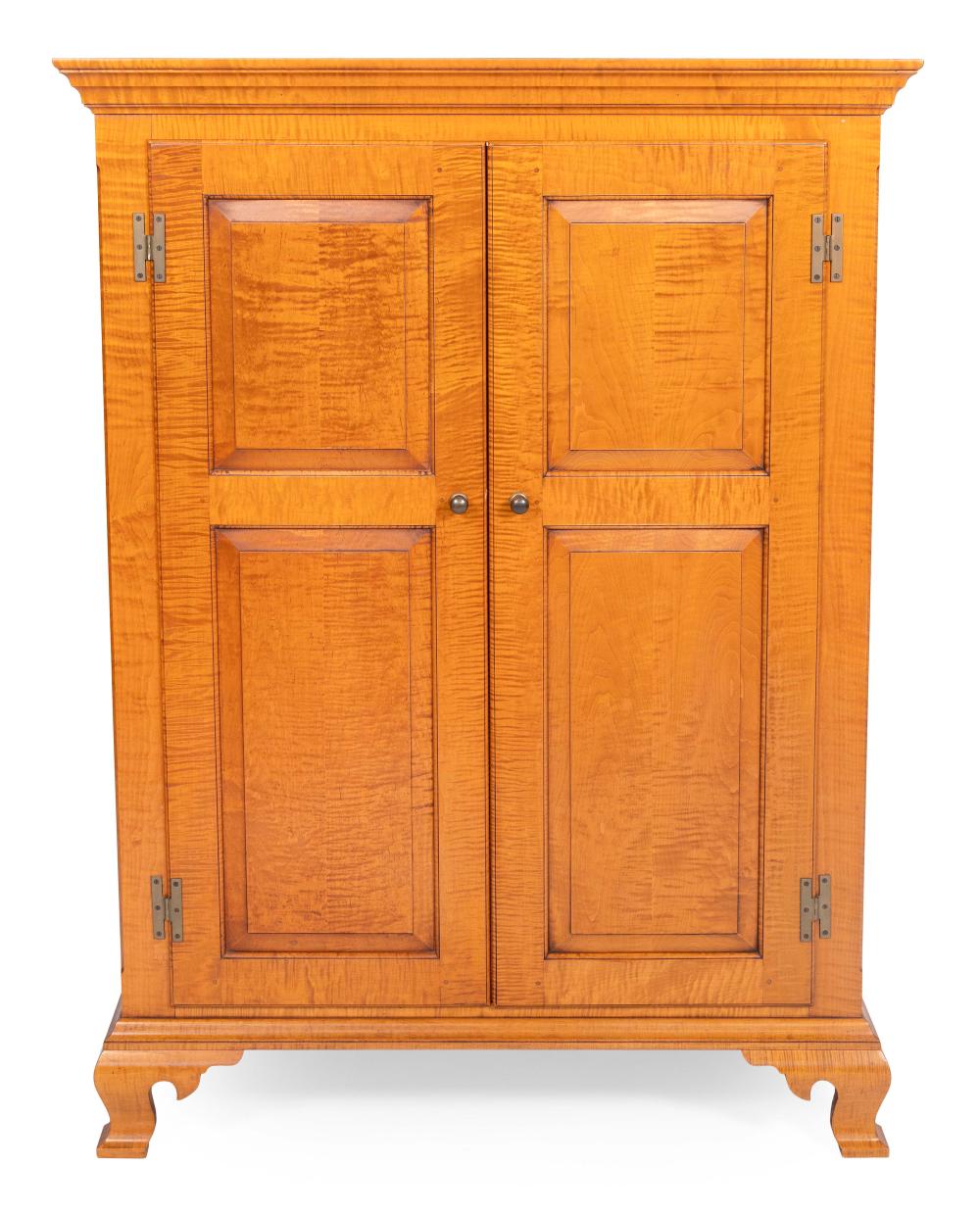 Appraisal: ELDRED WHEELER ENTERTAINMENT CABINET MASSACHUSETTS TH CENTURY HEIGHT WIDTH DEPTH