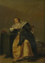 Appraisal: After Pieter Jacobsz Codde Dutch - A lady in an