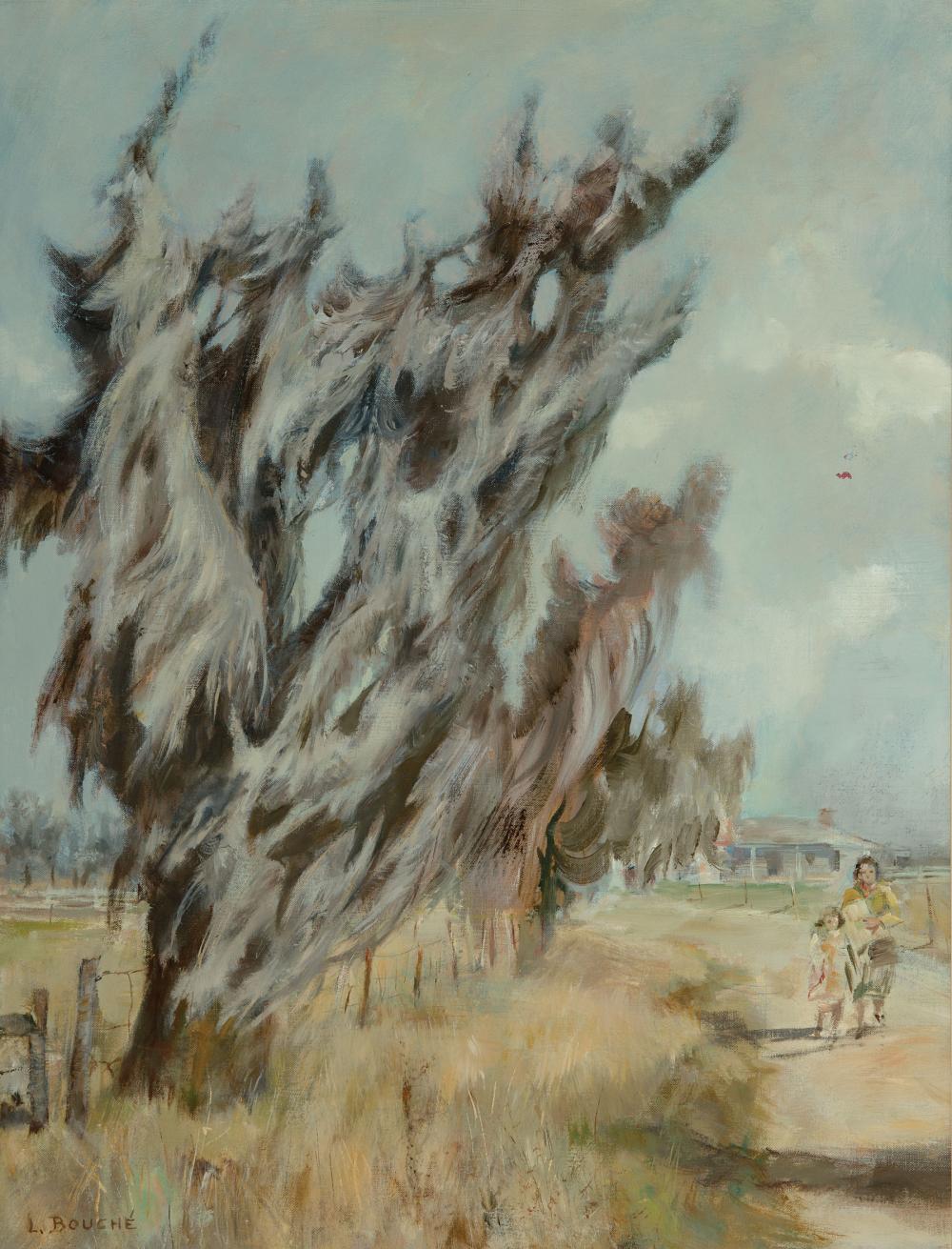 Appraisal: Louis George Bouch American - Spanish Moss oil on canvas