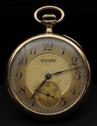 Appraisal: Waltham Pocket Watch Provenance Collection of a French Gentleman