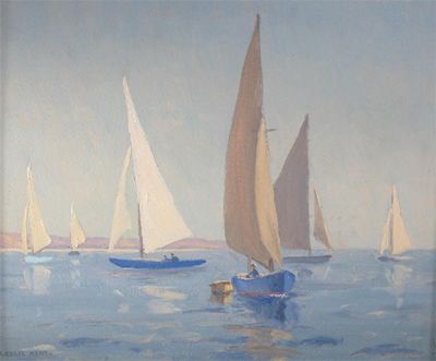 Appraisal: Leslie Kent - Light Airs Signed titled verso Oil on