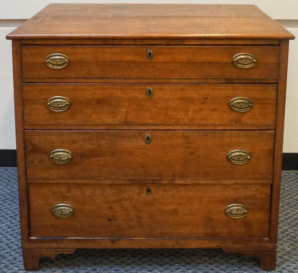 Appraisal: FEDERAL WALNUT CHEST OF DRAWERS MARYLAND OR VIRGINIA EARLY TH