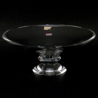 Appraisal: Baccarat Vega Crystal Pedestal Bowl in Original Box Baccarat Vega