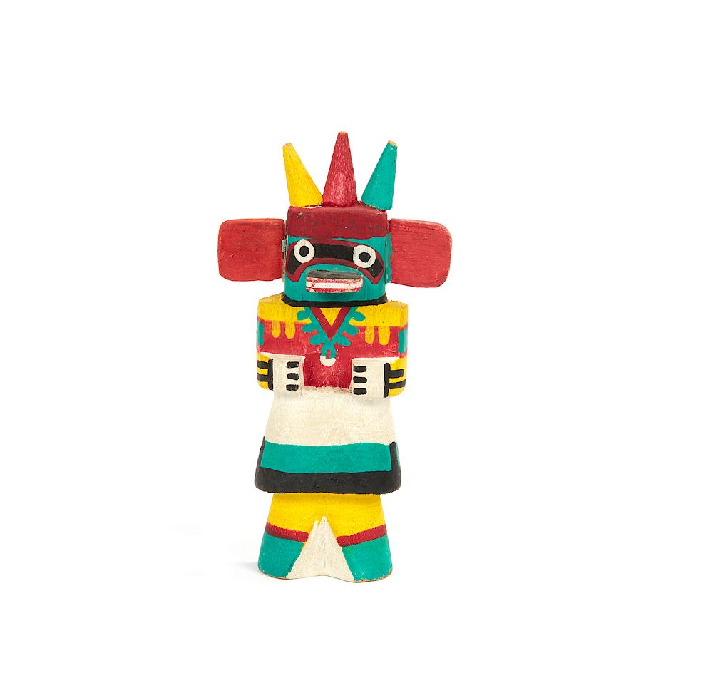 Appraisal: Rt Three Horn Kachina Rt Three Horn Kachina by unknown