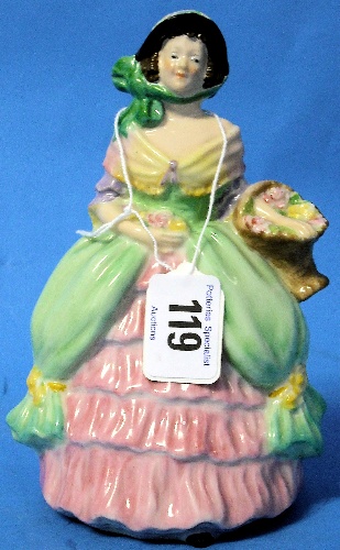 Appraisal: W H Goss China Figure Lady Rose