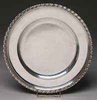 Appraisal: OUTSTANDING SET OF TWELVE STERLING SERVICE PLATES BY TIFFANY CO