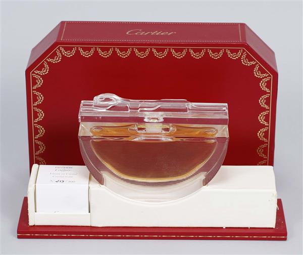 Appraisal: Cartier Panthere Parfum Flacon en Cristal Crystal bottle Limited Edition