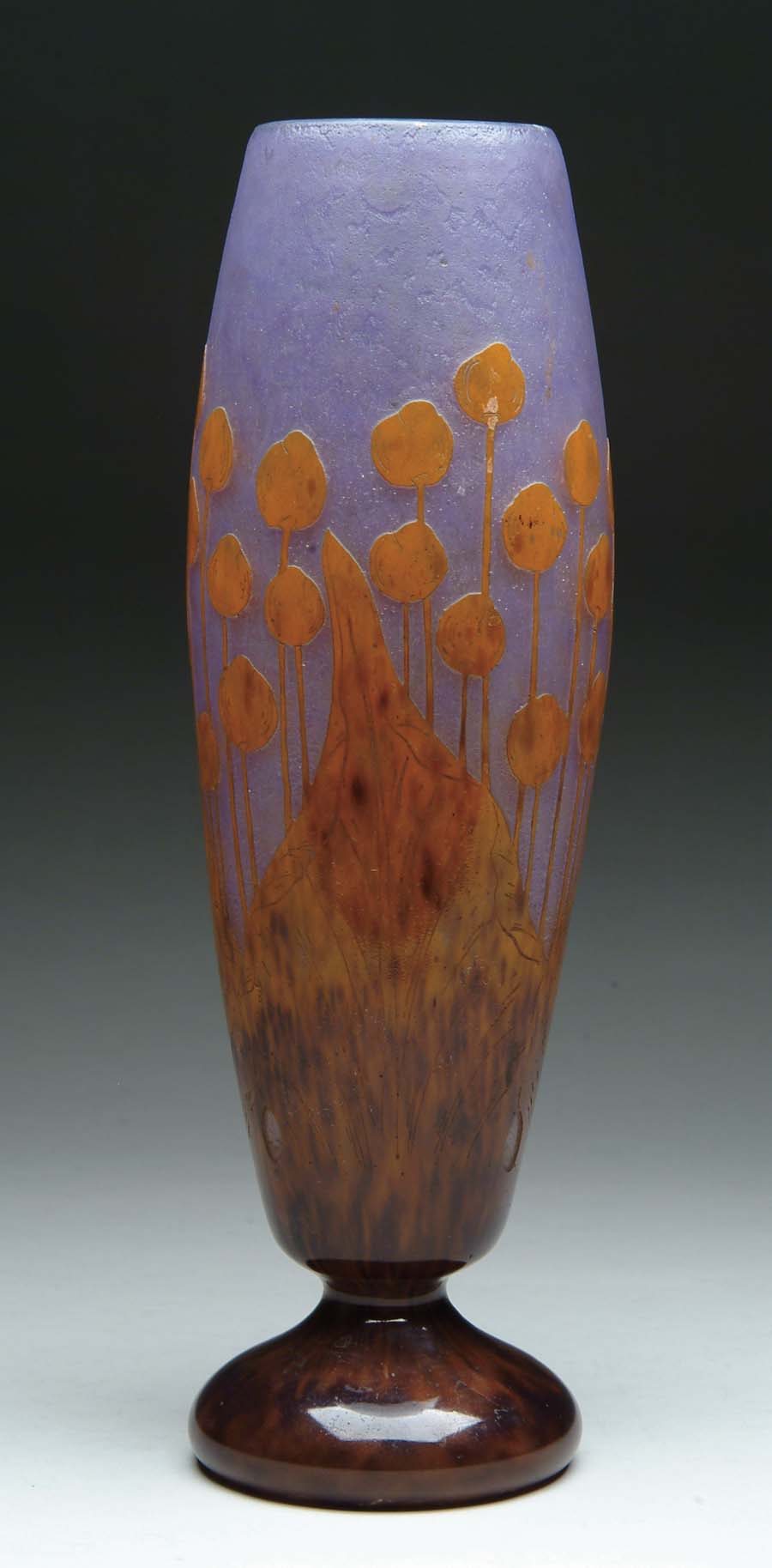 Appraisal: SCHNEIDER ART DECO VASE This lovely Art Deco vase features