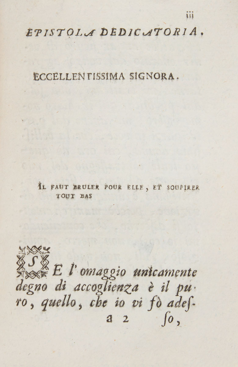 Appraisal: CASANOVA DE SEINGALT GIACOMO DI ANEDDOTI VINIZIANI MILITARI Fenzo Venice