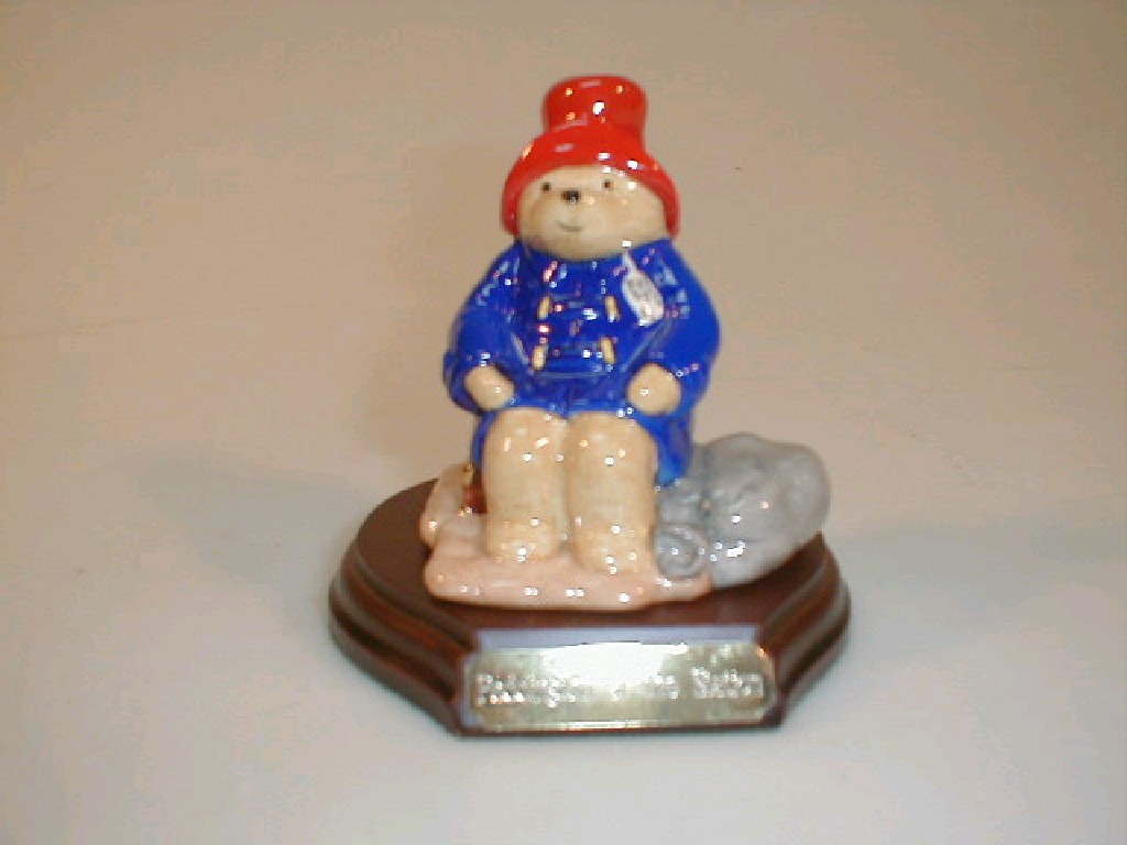 Appraisal: A Beswick Figure Paddington at the Station gold millennium edition