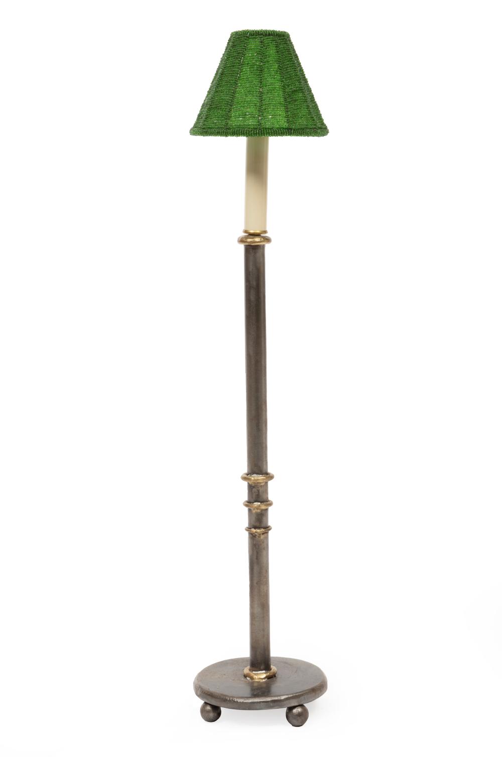 Appraisal: Mario Villa Nicaraguan New Orleans - Patinated Table Lamp unsigned