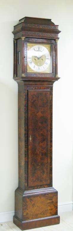 Appraisal: An important th Century Longcase Clock with square brass dial