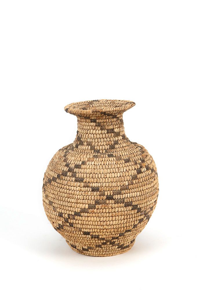 Appraisal: Tohono O'odham Papago Olla Basket Tohono O'odham Papago Olla Basket