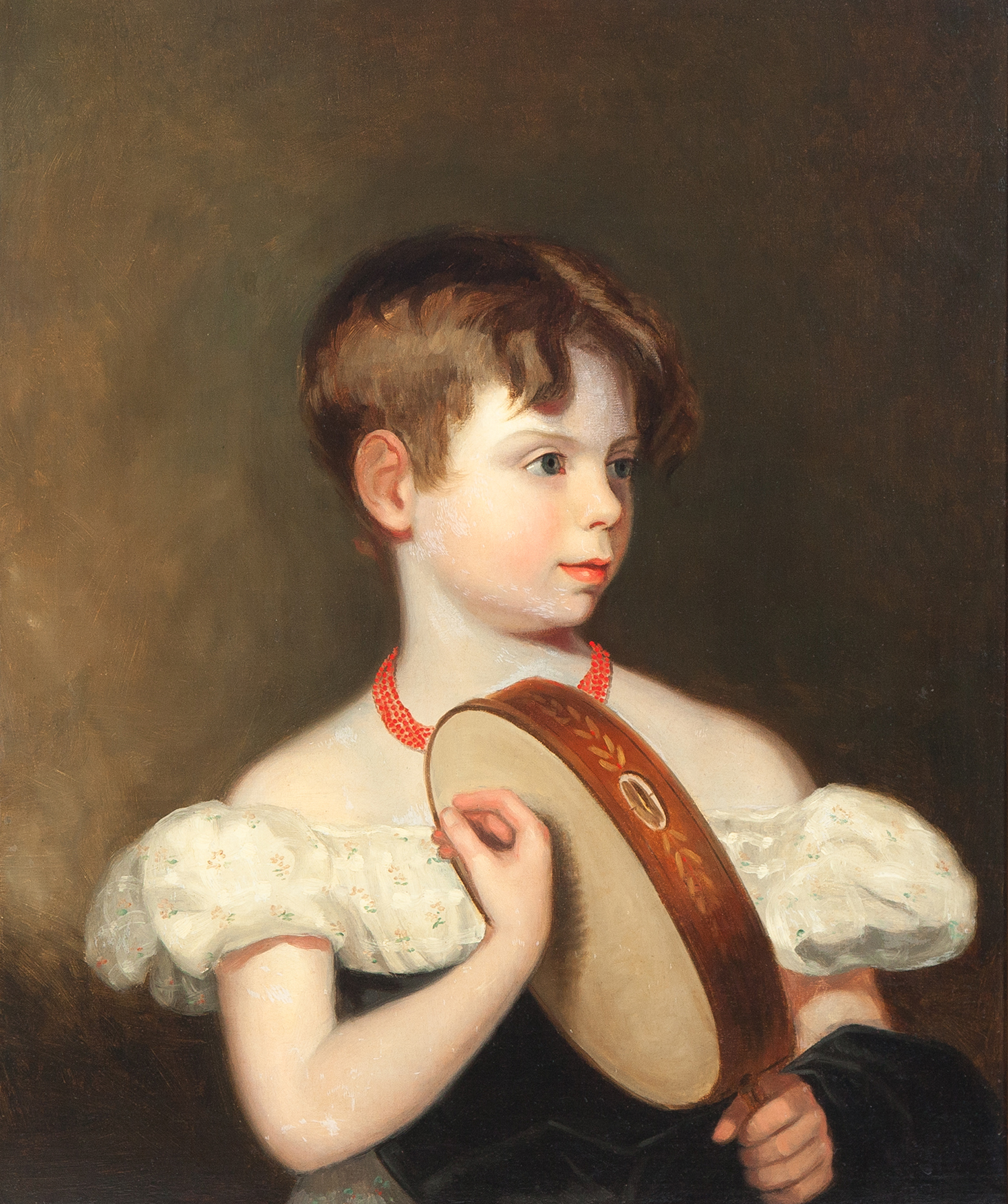 Appraisal: PORTRAIT OF A CHILD BY MARGARET CARPENTER UNITED KINGDOM -