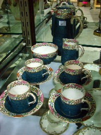 Appraisal: A Royal Worcester porcelain part coffee service in the Old