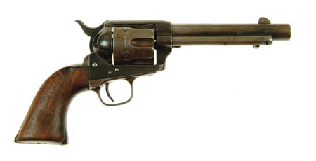 Appraisal: ALTERED CUSTER RANGE COLT SINGLE ACTION REVOLVER Cal Colt SN