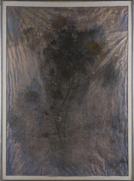 Appraisal: Robert Laessig OH NY b Autumn Mist mixed media on