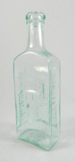 Appraisal: Medicine bottle Medicine- rectangular aqua 'Ayer's - Concentrated - Compound