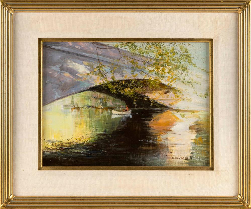 Appraisal: FRED MACNEILL MASSACHUSETTS TH ST CENTURY SOUTH BRIDGE CONCORD MA