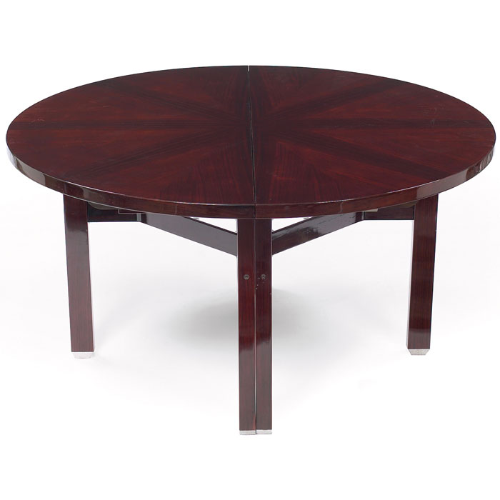 Appraisal: Ico Parisi dining table by MiM Italy round top with