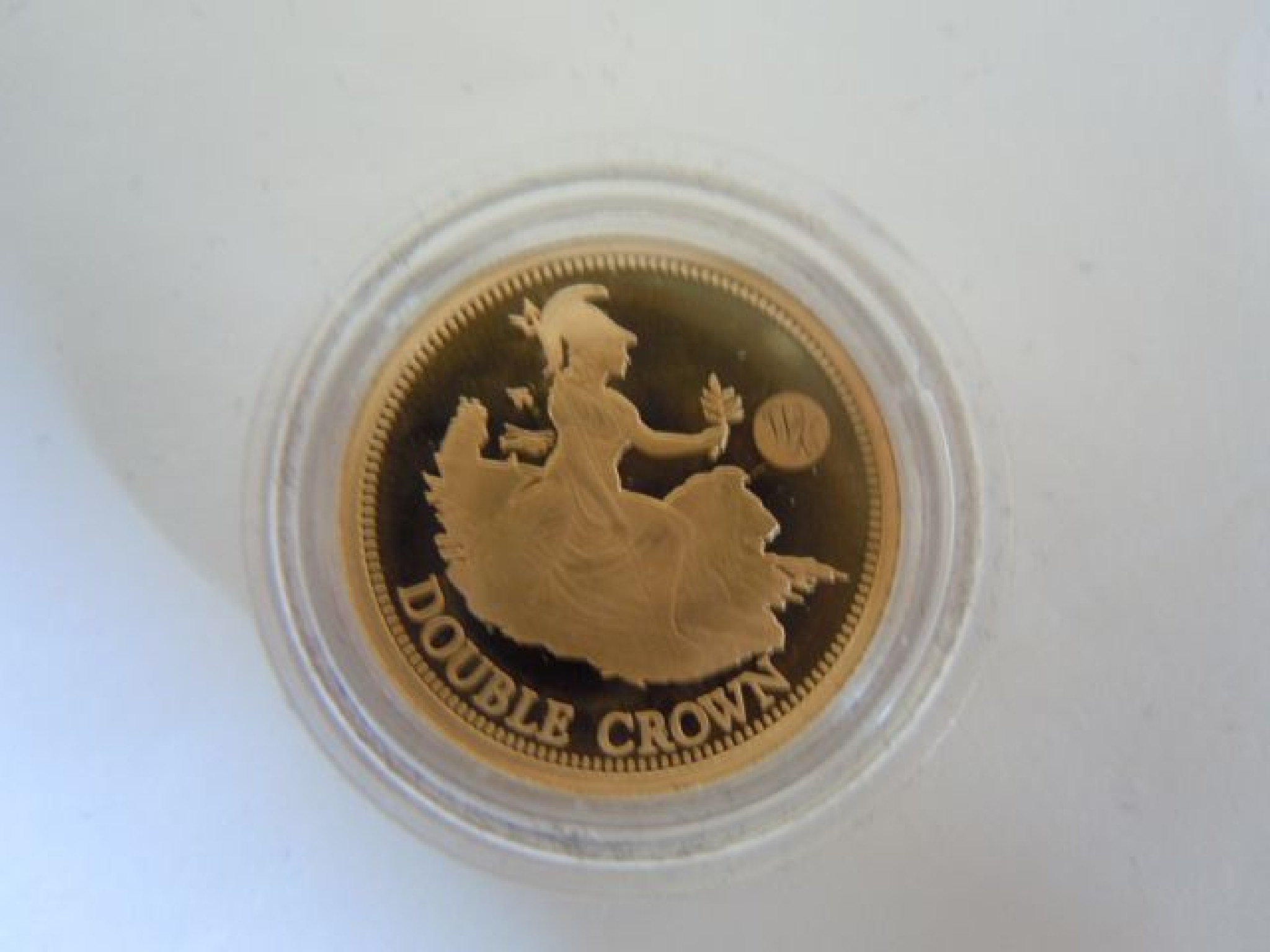 Appraisal: A Tristan da Cunha ct Gold Double Crown Proof William