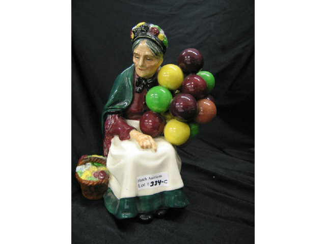 Appraisal: Royal Doulton Figurine Old Balloon Seller HN