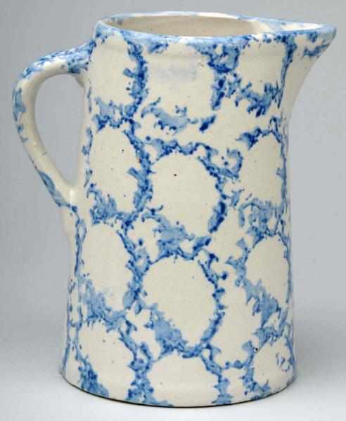 Appraisal: Large Spongeware Pitcher Description No cracks with just one base