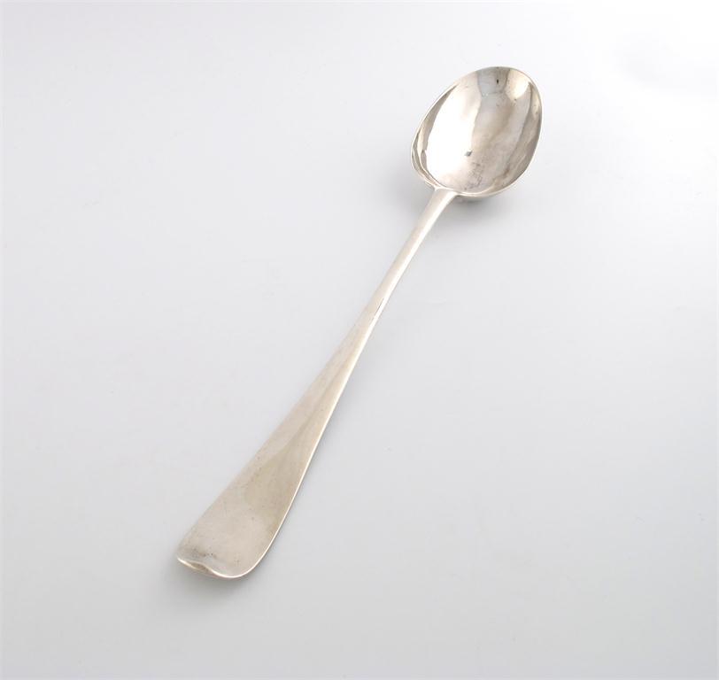 Appraisal: An th century Hanoverian pattern basting spoon