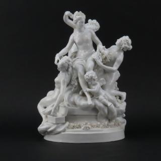 Appraisal: th Century Meissen Style Blanc de Chine Porcelain Group th