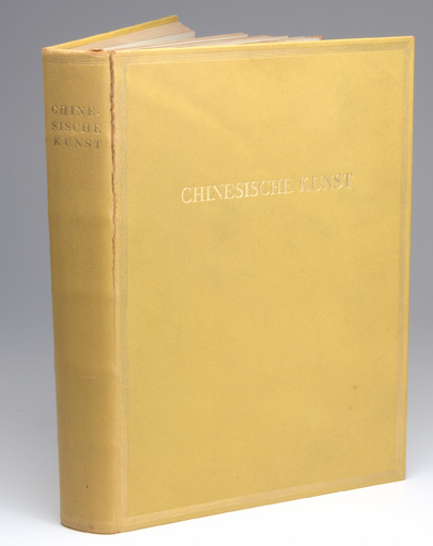 Appraisal: CHINESE ART BOOK Chinesische Kunst by Otto Kummel Cassirer Berlin