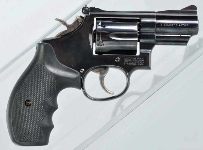 Appraisal: Smith Wesson Model Revolver Description Serial N A Cal GA